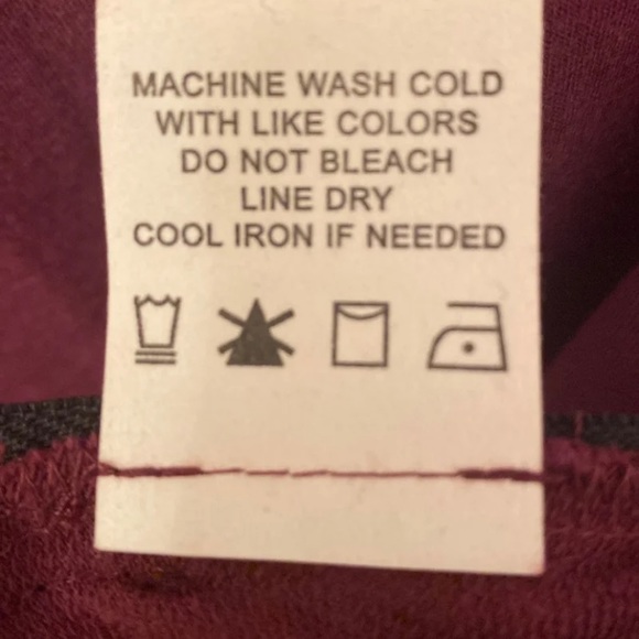 Burgundy tunic size xl nwot - Picture 7 of 7